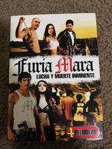Furia Mara 4 Peliculas Lucha Y Muerte Inminente DVD Rare Spanish W/Slip Cover - £48.60 GBP