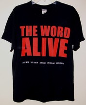 The Word Alive Concert T Shirt Let The Suicide Doors Up Vintage Size Large - £50.89 GBP