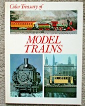 Color Treasury Of Model Trains (1972) Crescent Books Hc With 110 Color Photos - £7.18 GBP