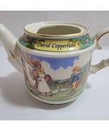 SADLER BONE CHINA DICKENS DAVID COPPERFIELD TEAPOT NO LID Gold Trim Aunt... - €19,85 EUR