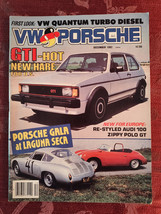 Rare Vw Porsche Magazine December 1982 Vw Rabbit Gti Carreras - £11.25 GBP