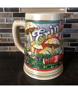 Anheuser Budweiser Mugs Stein Erin Go Bud Leprechaun St Patrick’s Day 1993 - $537.10 MXN