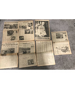 Vtg Newspaper The Detroit News   Kennedy Passing Show Tie Death Gun To O... - €41,79 EUR