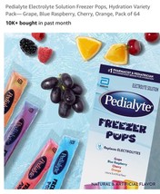 Pedialyte Freezer Pops Oral Electrolyte Solution Natural Assorted Flavor... - $17.51 CAD