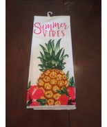Kitchen Towel &quot;Summer Vibes&quot; 100% 15 In X 25 In - £9.98 GBP