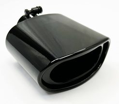Exhaust Tip 2.25 Inlet 5.50 X 3.0 X 7.00 Long WR55007-225-BOSS-GBK-SS Double Wal - £51.43 GBP