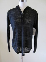 NWT! Son of John Burnout &#39;The Hood&#39; Hooded Top, Henley SAKS, Small 1 - $39.59