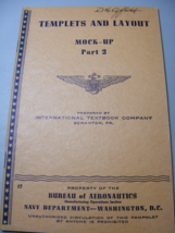 1943 WW2 Navy Aeronautics templates and Layout Booklet 17 - $460.95 MXN