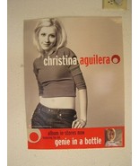 Christina Aguilera Poster Genie In A bottle Promo - $24.66 CAD