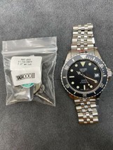  Vintage TAG HEUER 1000 980.033 Black Dial Submarine 844 Monnin Watch 980.013 - £547.57 GBP