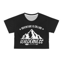 Whimsical Adventure is Calling Wilderness Personalized Crop Tee - 100% Silky Sof - £29.71 GBP+