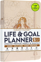 Goal Planner &amp; Life Planner - a 12 Month Journey to Bring Harmony in You... - £32.13 GBP