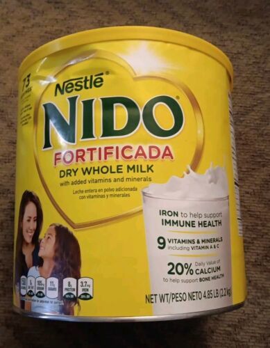 Nestle NIDO Fortificada Powdered Milk Drink (4.85 Lbs.) - £41.66 GBP