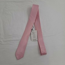 Necktie Men&#39;s Tie Pink Square Texture Dan Smith Skinny 2 In - $14.85