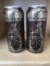 Lote De 2 Boneshaker Cerveza Latas Esqueleto Amsterdam Fábrica Canada India Pale - £10.31 GBP