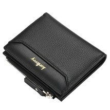 2022 Men Short Wallets Name Print Solid Fashion Zipper Card Holder Men Purse Hig - £18.35 GBP