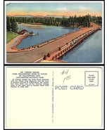 Yellowstone National Park Postcard - Fishing Bridge Yellowstone Lake &quot;2&quot; M8 - €2,45 EUR