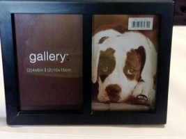 Black Wood Frame with Glass - £11.98 GBP