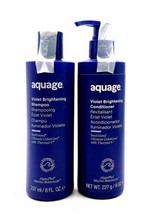 Aquage Violet Brightening Shampoo &amp; Conditioner 8 oz Duo - $47.47