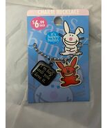 It&#39;s Happy Bunny Charm Necklace (I&#39;m Bad and You Love It) *NEW* US1 - $238.29 MXN