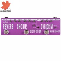 MOSKY RC5 Multi-Effects Guitar Pedal Reverb Chorus Distortion Overdrive ... - $67.85