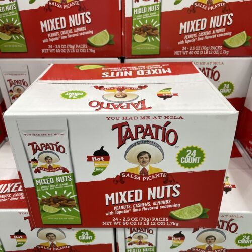 Tapatio spycy Mixed Nuts 24/2.5 oz and 50 similar items