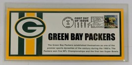 Vintage GREEN BAY PACKERS Memorabilia 1999 First Day Issue Stamp &amp; Envelope - $8.00