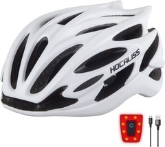 Adult Bike Helmet, Road Bicycle Helmet With Led Rear Light For Adult Men... - £39.40 GBP