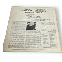 The Sting Soundtrack LP 1974 Original Vinyl Album Scott Joplin The Entertainer - £7.87 GBP