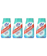 LOT 4 Colgate 2 in 1 Icy Blast Whitening Toothpaste &amp; Mouthwash 4.6 oz - £15.56 GBP