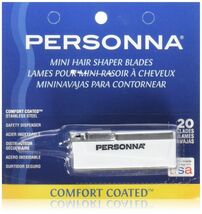Personna Mini Hair Shaper Blades 20-Pack Comfort Coated Extra Sharp - €6,41 EUR