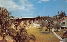 Pigeon Key Florida Fl~Overseas Highway BRIDGE~1957 Postcard - £8.03 GBP