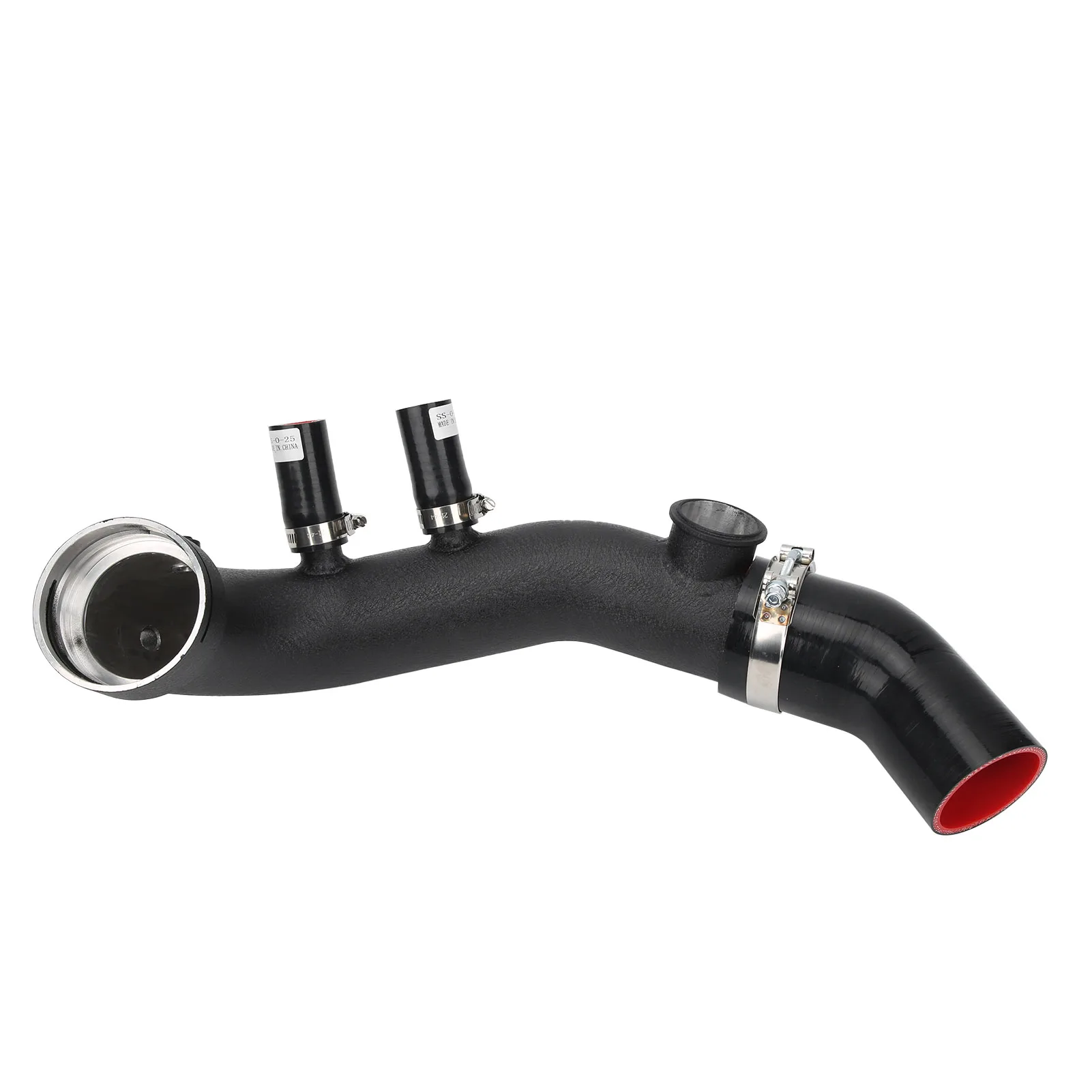  Charge Intake Pipe?Air Intake Turbocharger Pipe Kit Aluminum Alloy   Black for  - £147.72 GBP