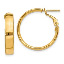 14K Gold Hoop Earrings Jewerly - £230.49 GBP