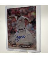 2024 Topps Stadium Club Lyon Richardson #SCBA-LR On-Card Rookie Auto Reds - $4.20