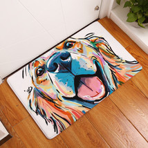 Colorful Cartoon Dog Print Floor / Door Mat 15.7&quot; x 23.6&quot; x .315&quot; (A) - $39.95