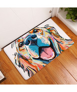 Colorful Cartoon Dog Print Floor / Door Mat 15.7&quot; x 23.6&quot; x .315&quot; (A) - £31.65 GBP