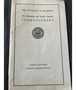 1956 University of Rochester Norman AM MacKenzie New York Commencement P... - £13.76 GBP