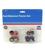 4- FORD HISTORICAL TRACTOR SET, ERTL DIE-CAST METAL, FROM 1991, NICE  !! - $134.30 CAD
