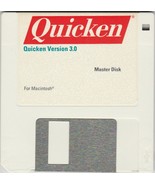 Quicken Version 3.0 Master Disk for Macintosh by Intuit ~ 3.5 disk ~ 1991 - $13.59 CAD