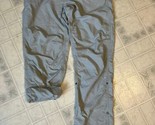 Womens Ex Officio Convertible Pants Sz 8 Gray Insect Shield Camping Nylon - $27.76