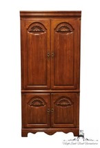 Kincaid Furniture Solid Oak Rustic Country Style 36&quot; Media Armoire / Wall Uni... - £938.20 GBP