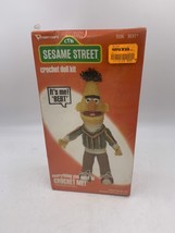 Vintage 1979 VOGART Crafts Seasame Street Crochet Doll Kit BERT Sealed - $17.59