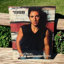 1988 Bruce Springsteen Calendar Vintage Official Wall Decor Large Paper Photos  - £19.32 GBP