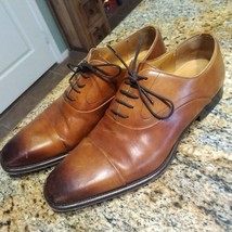 Magnanni Saffron Cuero Leather Cap Toe Oxford Dress Shoe 15959 Men&#39;s Sz ... - £99.90 GBP