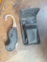 911 Rescue Tool Stainless Steel Safety Knife Seat Belt Cutter with Pouch - $39.59