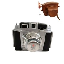 Vintage Kodak Chevron 6x6cm Medium Format 620 Film Camera + Field Case - £427.28 GBP