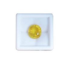Arenaworld 9.25 Carat Yellow Sapphire(Pukhraj Stone) Unheated Untreated Ceylone  - £77.58 GBP