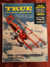 TRUE Magazine October 1959 Oct 59 WWI Planes Airplanes Buckminster Fuller - £14.61 GBP