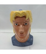 Vintage Pocahontas Captain John Smith Figural Ceramic Mug 3D Cup Applause  - $26.73